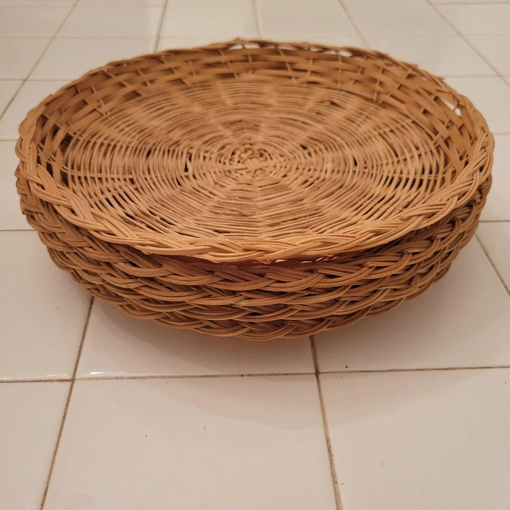 Vintage wicker paper